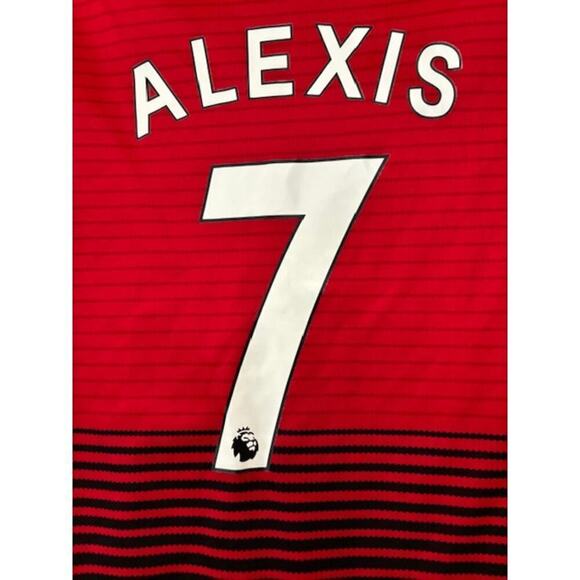 Manchester United Chevrolet Jersey Embroidered Patch Youth XL #7 Soccer - Picture 2 of 5